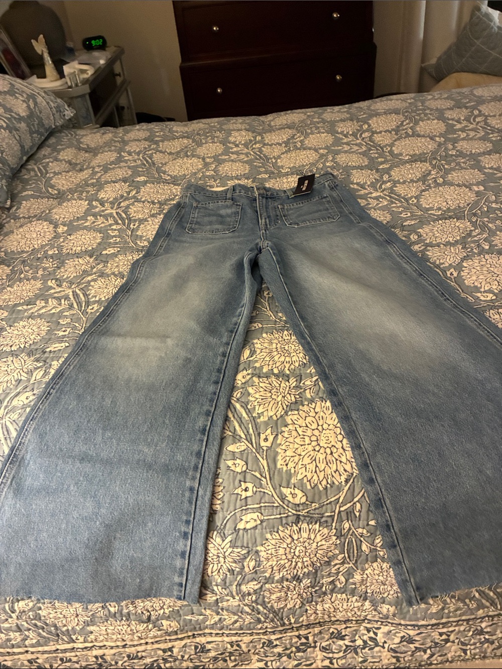 Veronica Beard Taylor High-Rise Wide-Leg Cropped Jeans